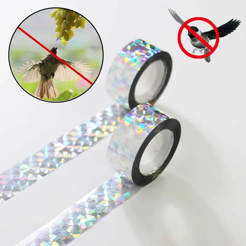 Bird Repellent Laser Ribbon Bird Repellent Tape Orchard Reflective Bird Repellent Garden Protective Equipment 50m
Bird Repellent Laser Ribbon Bird Repellent Tape Orchard Reflective Bird Repellent Garden Protective Equipment 50m