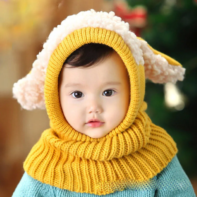 5 colors Baby Toddler Girls Boys Warm Hat Winter Beanie Hooded Scarf Earflap Knitted Cap One Size 6-36 months bunny hat
5 colors Baby Toddler Girls Boys Warm Hat Winter Beanie Hooded Scarf Earflap Knitted Cap One Size 6-36 months bunny hat