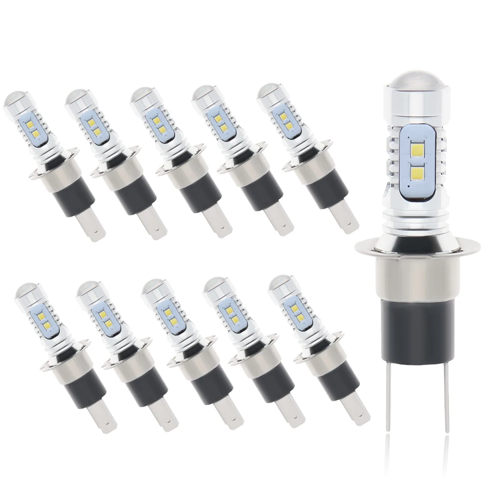 10Pcs H3C C'ree Chips 16SMD 80W LED Car Light Fog Driving Lamp Daytime Running DRL Headlight Auto Bulbs White 6000K Accessories
10Pcs H3C C'ree Chips 16SMD 80W LED Car Light Fog Driving Lamp Daytime Running DRL Headlight Auto Bulbs White 6000K Accessories