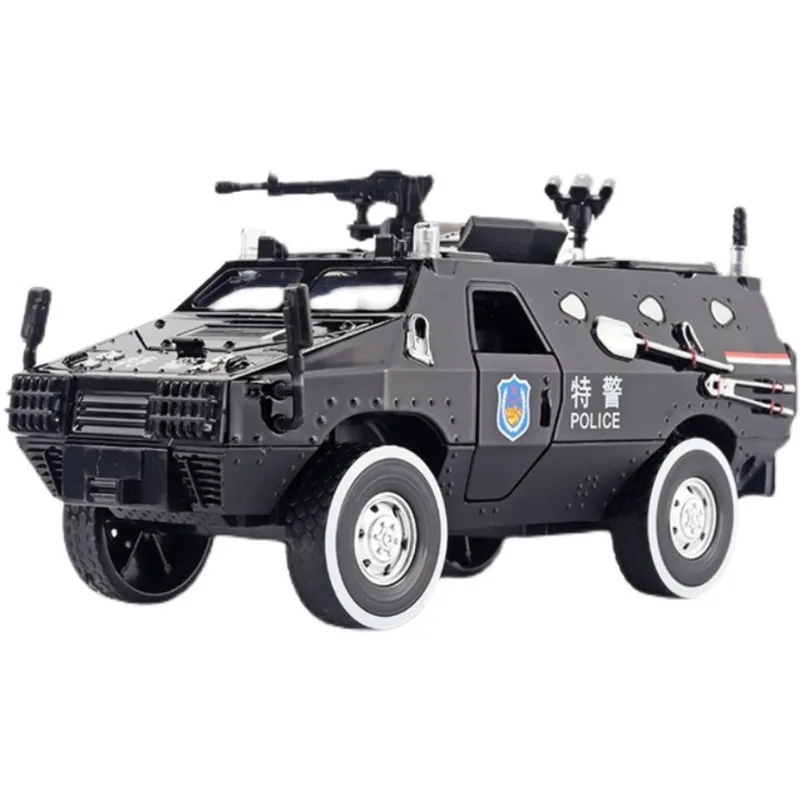 1:24 Взрывозащищенная модель бронированного автомобиля военная модель искусственного сплава литой армированный автомобиль грузовик Игруше...
1:24 Взрывозащищенная модель бронированного автомобиля военная модель искусственного сплава литой армированный автомобиль грузовик Игруше...