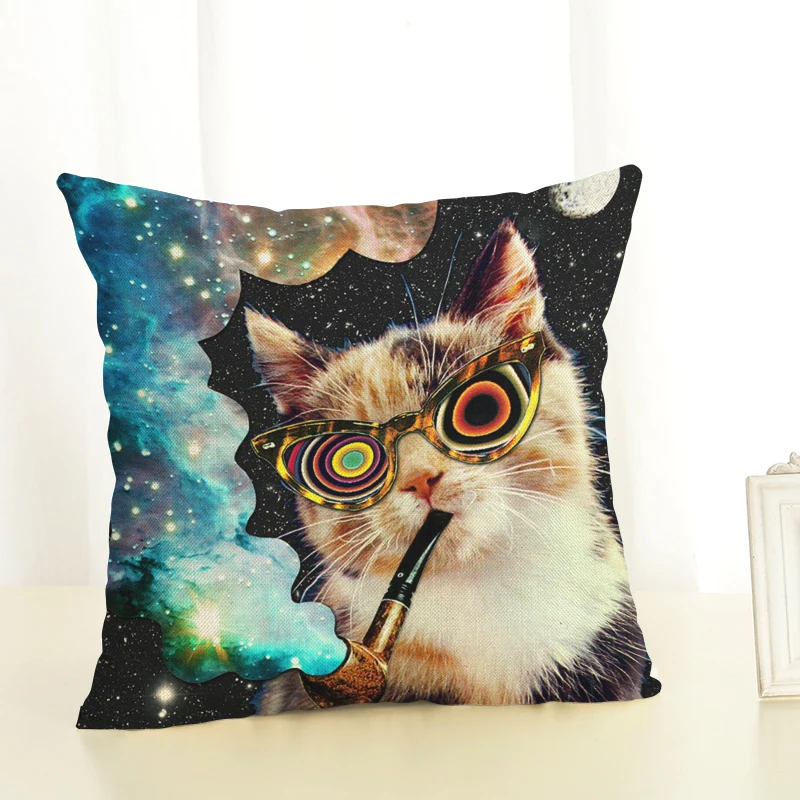 Cute Cats Printed Throw Pillow Cover 45x45 Cm Pillowcases for Car Chair Sofa Square Cushion Covers
Cute Cats Printed Throw Pillow Cover 45x45 Cm Pillowcases for Car Chair Sofa Square Cushion Covers