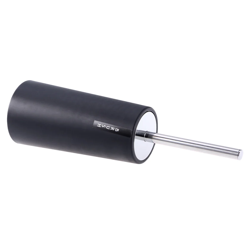 Home Toilet Brush Set Thicken Stainless Steel and Toilet Bowl Cleaner Brush and Holder Set for Bathroom (Black)
Home Toilet Brush Set Thicken Stainless Steel and Toilet Bowl Cleaner Brush and Holder Set for Bathroom (Black)