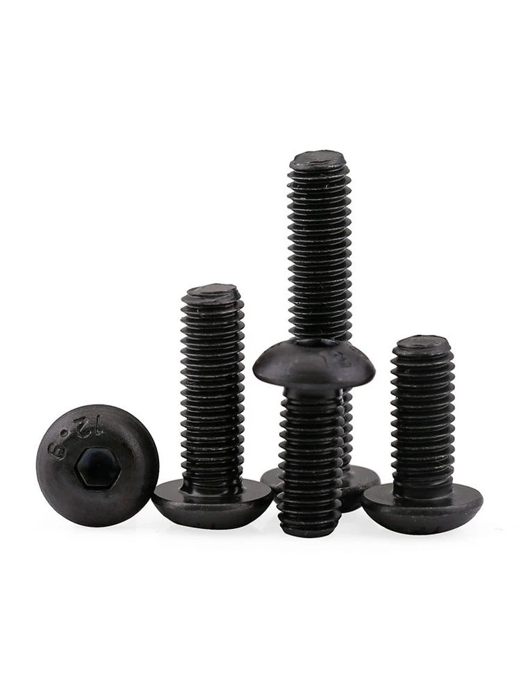 10.9 black round head hexagon socket screw/pan head hexagon socket screw/bolt M3M4 
10.9 black round head hexagon socket screw/pan head hexagon socket screw/bolt M3M4