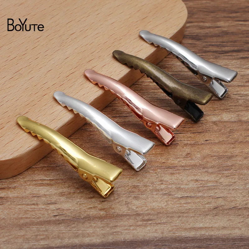 BoYuTe (100 Pieces/Lot) 35MM 45MM Iron Metal Duckbill Clips Hairpin Diy Handmade Jewelry Materials
BoYuTe (100 Pieces/Lot) 35MM 45MM Iron Metal Duckbill Clips Hairpin Diy Handmade Jewelry Materials