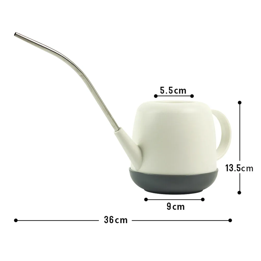 1L Watering Pot Plastic Pot Body Stainless Steel Long-mouth Watering Can For Succulents Shower Gardening Control Water Supplier
1L Watering Pot Plastic Pot Body Stainless Steel Long-mouth Watering Can For Succulents Shower Gardening Control Water Supplier