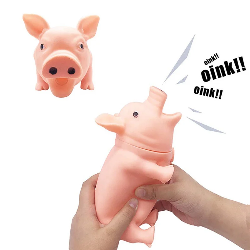 1pc Colorful Screaming Rubber Pig Pet Teasing Squeak Squeaker Chew Toy Puppy Toy for Dogs for Large Dogs Sound Voice Dog Toys 35
1pc Colorful Screaming Rubber Pig Pet Teasing Squeak Squeaker Chew Toy Puppy Toy for Dogs for Large Dogs Sound Voice Dog Toys 35