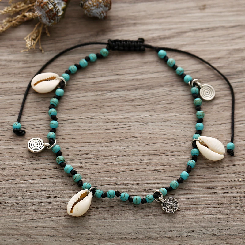 Vintage Bohemian Shell Beaded Anklet For Women Accessories Beach Foot Statement Jewelry Leg Chain Ankle Bracelets
Vintage Bohemian Shell Beaded Anklet For Women Accessories Beach Foot Statement Jewelry Leg Chain Ankle Bracelets