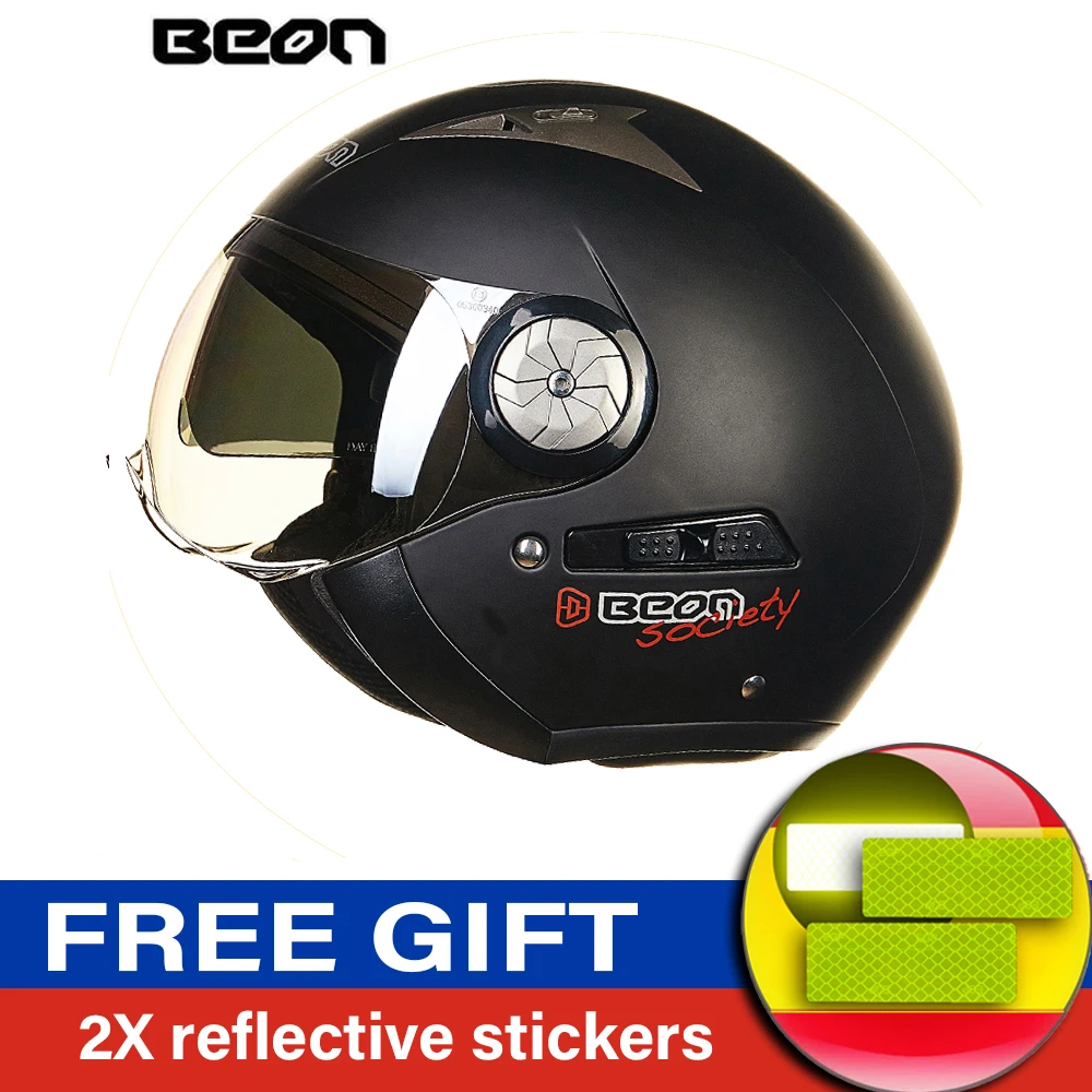 Motorcycle Half Helmets Moto Casco 3/4 Double Visor Racing Helmets Men's Woman Motorbike Vintage Retro Biker Scooter Helmet
Motorcycle Half Helmets Moto Casco 3/4 Double Visor Racing Helmets Men's Woman Motorbike Vintage Retro Biker Scooter Helmet