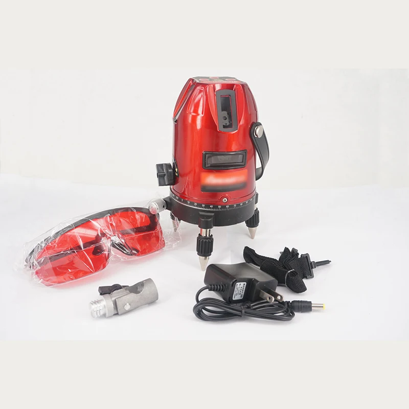 Professional 3 Line 4 Point Self Leveling Laser Measuring Equipment Laser Level Shockproof High Quality Red Line
Professional 3 Line 4 Point Self Leveling Laser Measuring Equipment Laser Level Shockproof High Quality Red Line