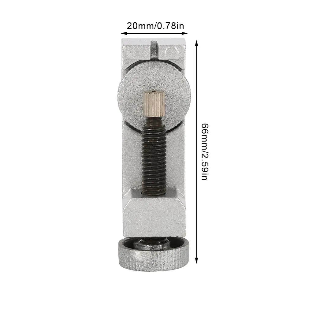 Adjustable Watch Band Link Pin Metal Remover Removal 3 Pins Watch Strap Repair Tool Silver
Adjustable Watch Band Link Pin Metal Remover Removal 3 Pins Watch Strap Repair Tool Silver