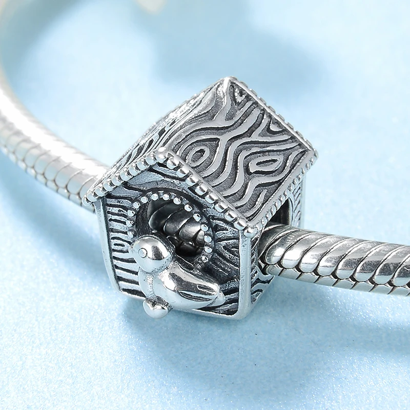 2019 Fashion 925 Sterling Silver Creatived Bird and Chalet Charms Beads Fit Original europeu Charms Bracelet Jewelry making
2019 Fashion 925 Sterling Silver Creatived Bird and Chalet Charms Beads Fit Original europeu Charms Bracelet Jewelry making