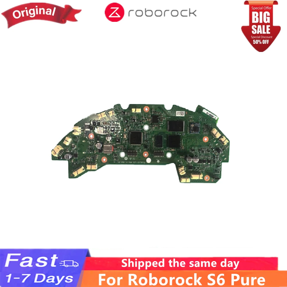 NEW 100% Original Roborock S6 Pure Vacuum Cleaner Robot Motherboard (CE)/(FCC) Computer Edition Spare Parts Accessories
NEW 100% Original Roborock S6 Pure Vacuum Cleaner Robot Motherboard (CE)/(FCC) Computer Edition Spare Parts Accessories