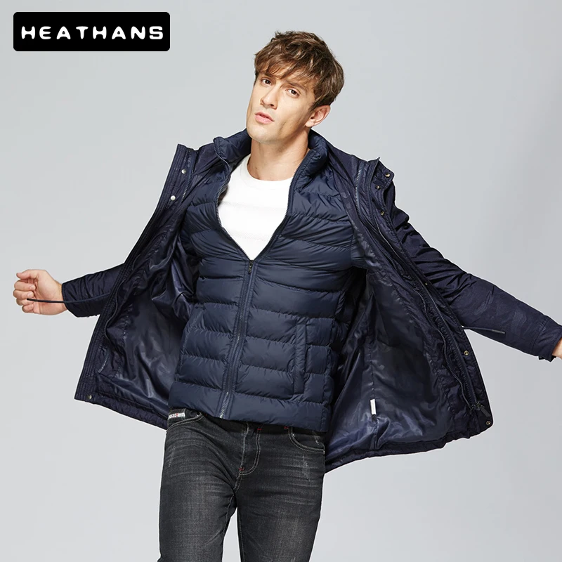 Men's Two Piece Camouflage Parkas Men Liner Detachable Casual Hooded Parka Jackets Male Autumn Winter Mid Length Parka Windbreak
Men's Two Piece Camouflage Parkas Men Liner Detachable Casual Hooded Parka Jackets Male Autumn Winter Mid Length Parka Windbreak
