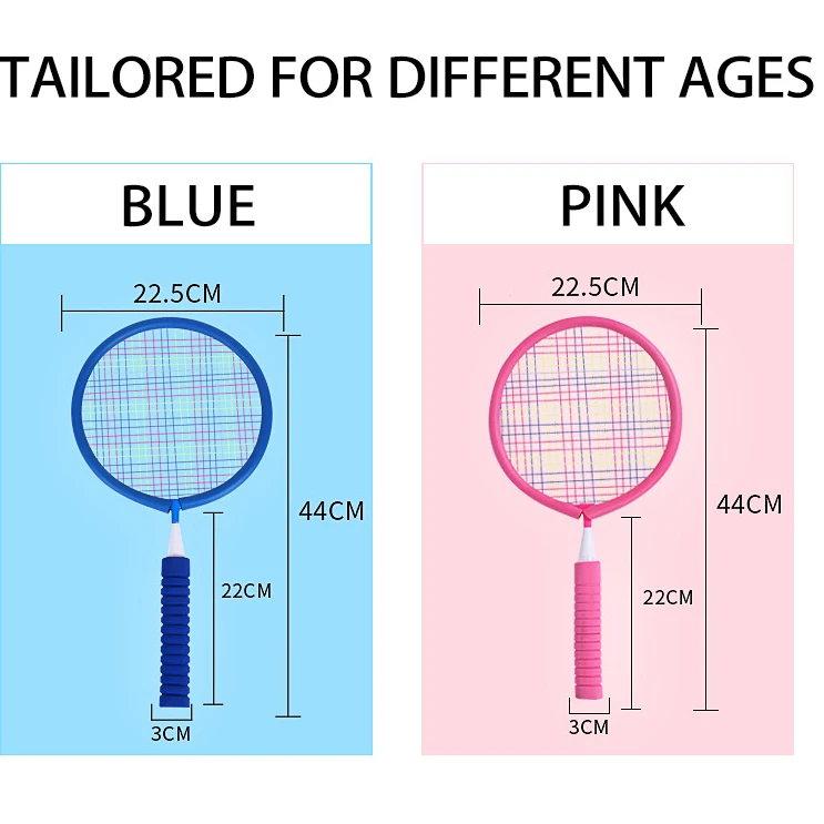 Children Shuttlecock Racquet with Badminton Racket Pracitical Professional Racquet Set for Children Indoor/Outdoor Sport Game
Children Shuttlecock Racquet with Badminton Racket Pracitical Professional Racquet Set for Children Indoor/Outdoor Sport Game