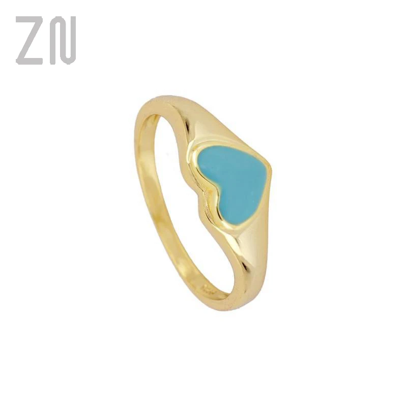 ZN New Sweet Trendy Love Heart Shaped Drip Glaze Rings for Women Ins Style Finger Ring Fashion Jewelry Romantic Jewelry Gifts
ZN New Sweet Trendy Love Heart Shaped Drip Glaze Rings for Women Ins Style Finger Ring Fashion Jewelry Romantic Jewelry Gifts
