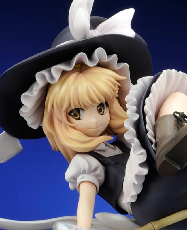 

Anime TouHou Project Kirisame Marisa Rev.TOKIAME Ver 1/7 Model Collectible Lovely Cartoon Sexy toy Kids Action Figure Toy 23cm