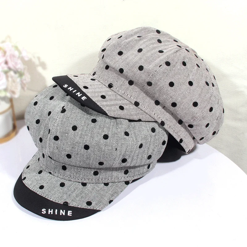 Шапка в горошек с бантом Стильная шапка s элегантная Ретро Военная шапка женская шапка с косточками женская зимняя шапка Дамский берет
Шапка в горошек с бантом Стильная шапка s элегантная Ретро Военная шапка женская шапка с косточками женская зимняя шапка Дамский берет