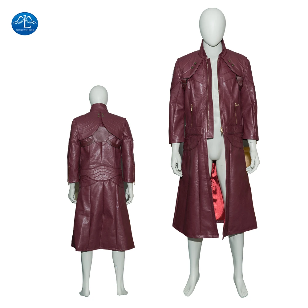 ManLuYunXiao Game DMC 5 Cosplay Dante Cosplay Costume Leather Jacket Long Coat Halloween Carnival Costumes Custom Made
ManLuYunXiao Game DMC 5 Cosplay Dante Cosplay Costume Leather Jacket Long Coat Halloween Carnival Costumes Custom Made