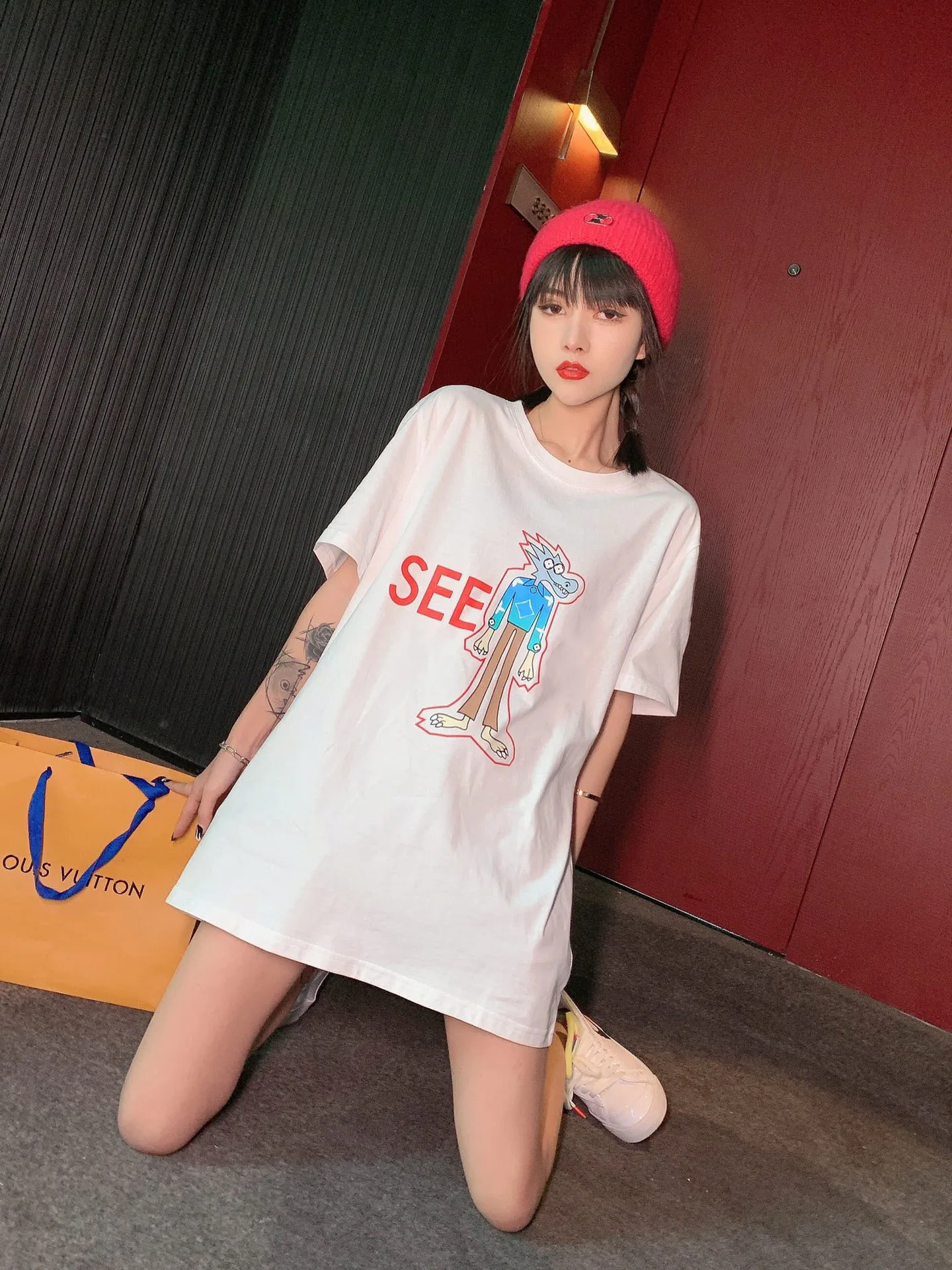 Spring Summer 2021 Brand New Design Casual Letter Printed Doll Printing T-Shirt For Women's Oversized Tees Men 0440
Spring Summer 2021 Brand New Design Casual Letter Printed Doll Printing T-Shirt For Women's Oversized Tees Men 0440
