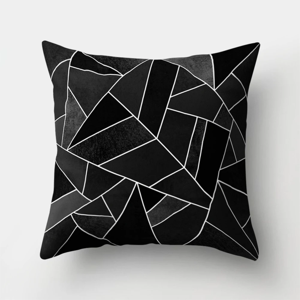 Geometric Cushion Cover Black and White Polyester Throw Pillow Case Striped Dotted Grid Triangular Geometric Art Cushion Cover
Geometric Cushion Cover Black and White Polyester Throw Pillow Case Striped Dotted Grid Triangular Geometric Art Cushion Cover