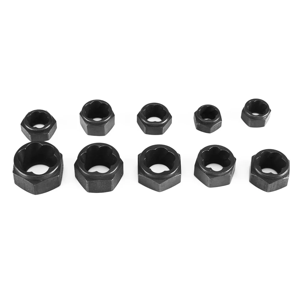 10pcs Screw Stud With Box Threading Hand Tools High Short Type Puller Damaged Nut Removal Set Bolt Extractor 9-19mm Alloy Metric
10pcs Screw Stud With Box Threading Hand Tools High Short Type Puller Damaged Nut Removal Set Bolt Extractor 9-19mm Alloy Metric