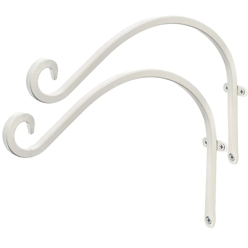 Plant Hooks for Wall (2 Pieces-12Inches) Wall Hooks for Hanging Plants More Stable and Sturdy Cream-White Plant Hook
Plant Hooks for Wall (2 Pieces-12Inches) Wall Hooks for Hanging Plants More Stable and Sturdy Cream-White Plant Hook