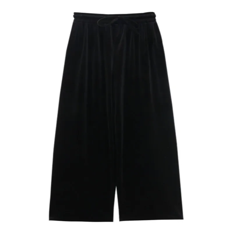 2020 Women's Cotton Pants Harem Loose Soft Elastic High Waist Summer Wide Leg Pants Black Casual Trousers Baggy For Female
2020 Women's Cotton Pants Harem Loose Soft Elastic High Waist Summer Wide Leg Pants Black Casual Trousers Baggy For Female