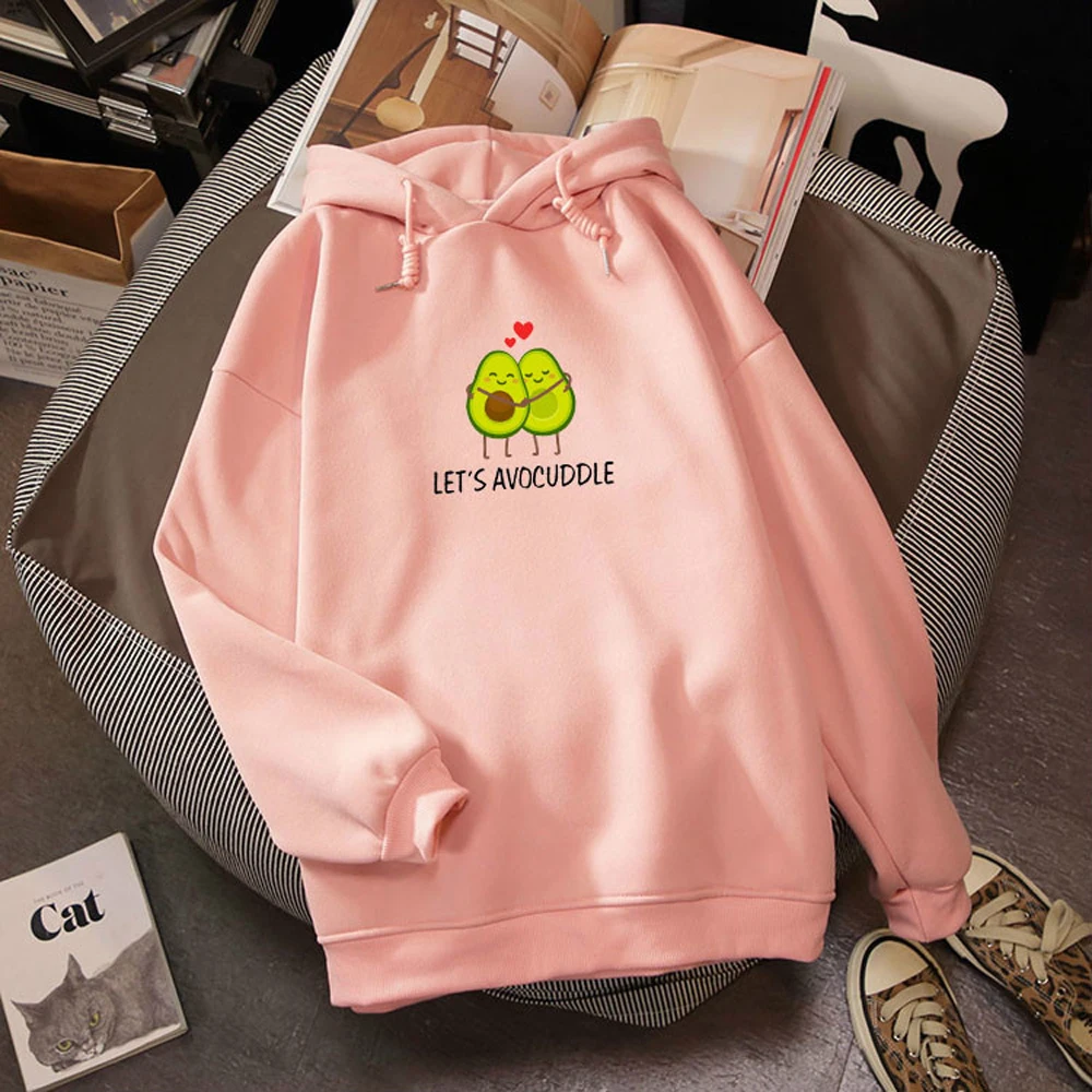 Women's Avocado Graphics Letter Printing Kawaii Kpop Sweatshirt Winter Streetwear Hooded Jacket Casual Coat Heart-shaped Pocket
Women's Avocado Graphics Letter Printing Kawaii Kpop Sweatshirt Winter Streetwear Hooded Jacket Casual Coat Heart-shaped Pocket