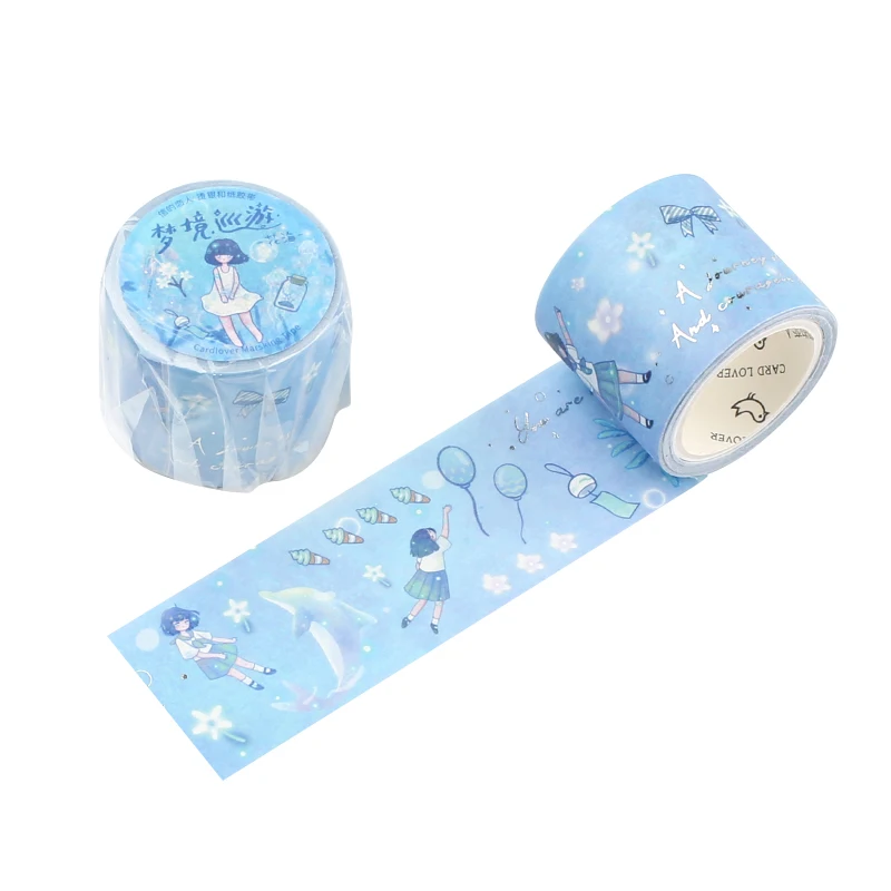 30mm*3m Dreamland Travel Serise Washi Tape Underwater World Adhesive Tape DIY Scrapbooking Stationery Sticker Label Masking Tape
30mm*3m Dreamland Travel Serise Washi Tape Underwater World Adhesive Tape DIY Scrapbooking Stationery Sticker Label Masking Tape
