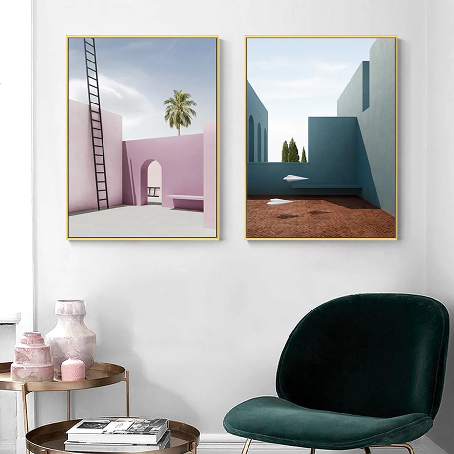 Poster and Print Abstract Still Life Modern Building Canvas Painting Wall Art Pictures Gallery for Living Room Home Decoration
Poster and Print Abstract Still Life Modern Building Canvas Painting Wall Art Pictures Gallery for Living Room Home Decoration