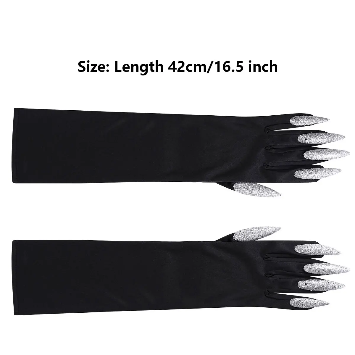 Halloween Fingernails Gloves Long Nails Finger Cosplay Claws Party Scary Props Masquerade Costume Accessory | Тематическая одежда