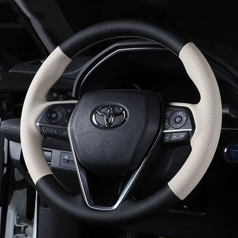Сделай Сам ручная строчка из углеродного волокна Кожаная фотосессия для Toyota Camry чехол рулевого колеса автомобиля Levin интерьерные автомобил...
Сделай Сам ручная строчка из углеродного волокна Кожаная фотосессия для Toyota Camry чехол рулевого колеса автомобиля Levin интерьерные автомобил...