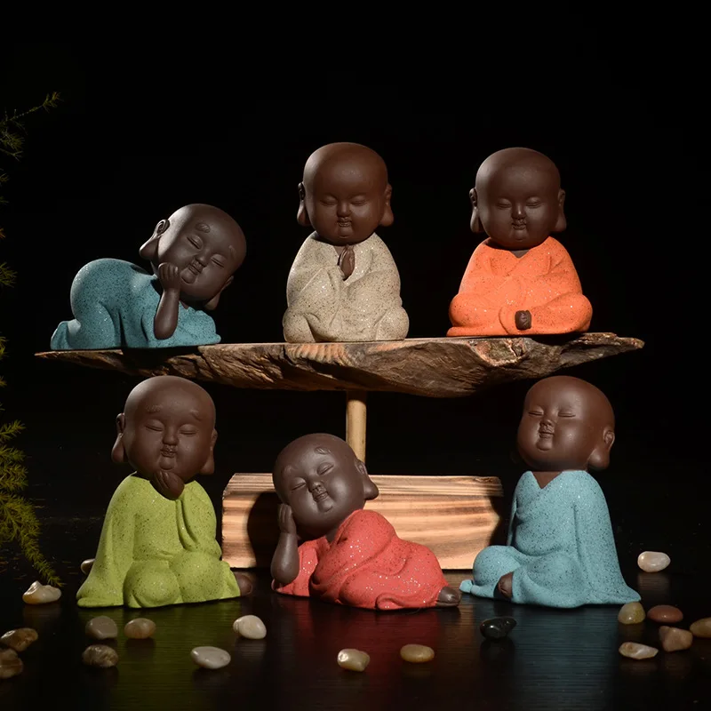 Маленькие украшения-монахи Зен, маленькие новички, керамические поделки, искусственная кожа, креативная домашняя мебель, чайные домашние а...
Маленькие украшения-монахи Зен, маленькие новички, керамические поделки, искусственная кожа, креативная домашняя мебель, чайные домашние а...