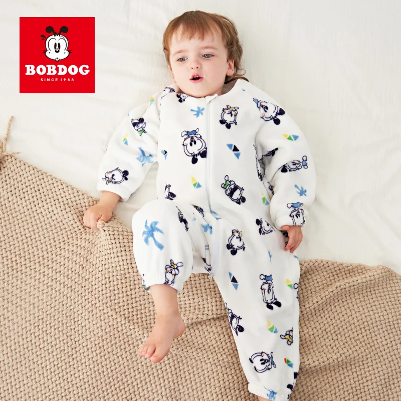 BOBDOG Baby Split-leg Sleeping Bag Cute Cartoon Newborn Sleepsack Zipper Long Sleeve Velvet Soft For Kids 0-18 Month Clothes
BOBDOG Baby Split-leg Sleeping Bag Cute Cartoon Newborn Sleepsack Zipper Long Sleeve Velvet Soft For Kids 0-18 Month Clothes