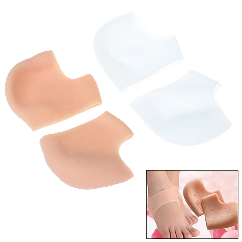 1 Pair Foot Skin Care Protectors New Silicone Feet Care Socks Gel Heel Thin Socks With Hole Foot Care Tool
1 Pair Foot Skin Care Protectors New Silicone Feet Care Socks Gel Heel Thin Socks With Hole Foot Care Tool