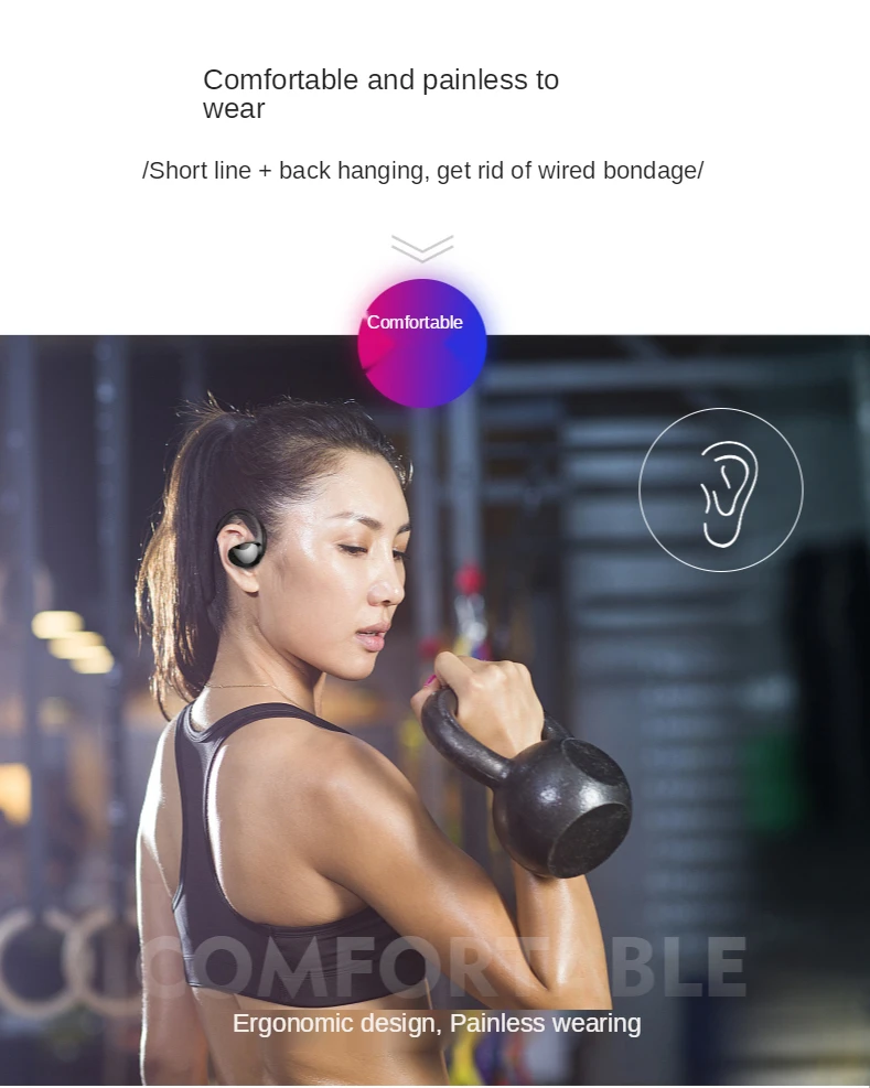 Amoi/ Amoi M10 Sports Bluetooth Earphone in-Ear Wireless Running Binaural Earbuds Ear-Mounted for Apple Android
Amoi/ Amoi M10 Sports Bluetooth Earphone in-Ear Wireless Running Binaural Earbuds Ear-Mounted for Apple Android