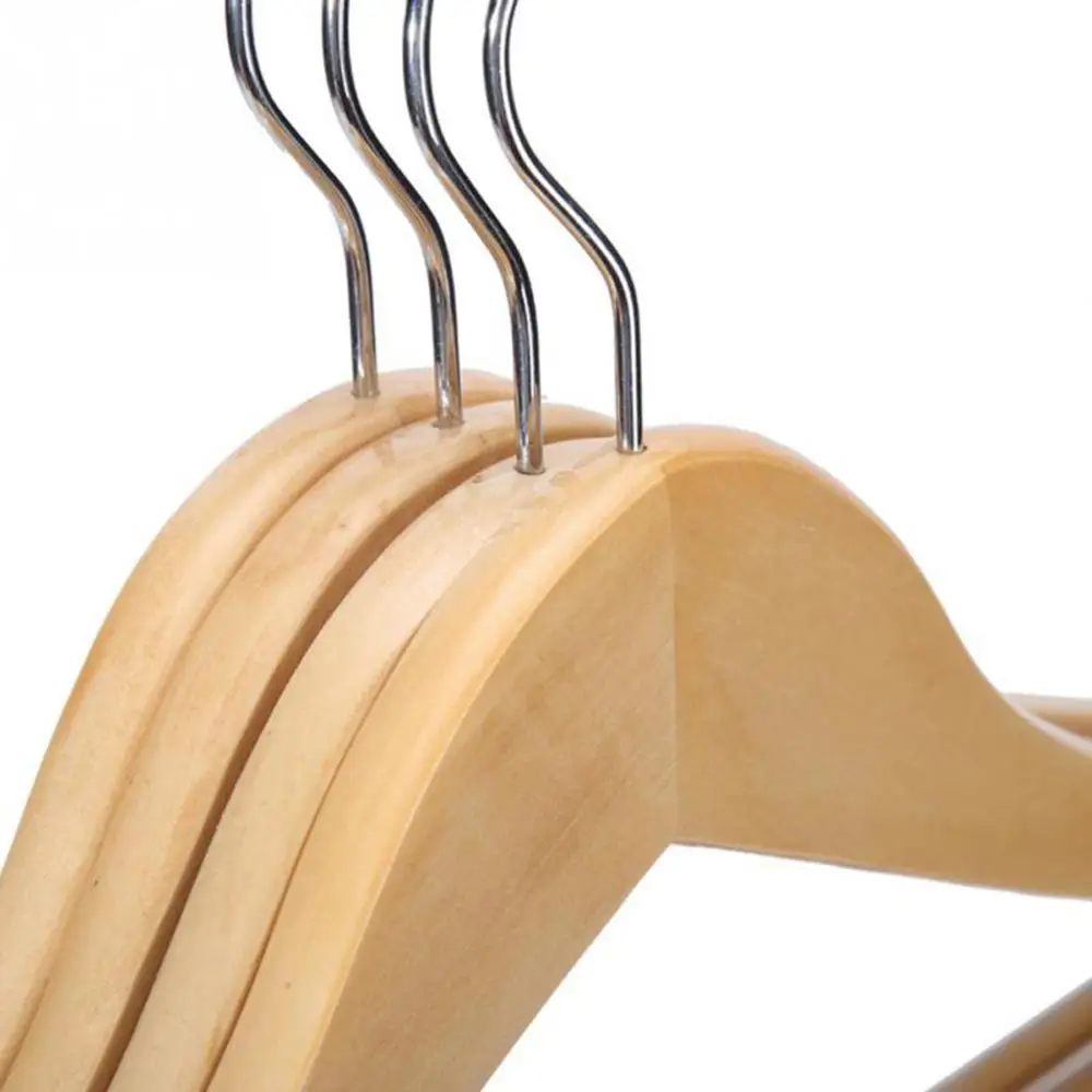 5Pcs Non-Slip Wooden Hangers For Adult Suit Garments Clothes Jeans Pants Coat Dress Drying Racks Holder Home Storage
5Pcs Non-Slip Wooden Hangers For Adult Suit Garments Clothes Jeans Pants Coat Dress Drying Racks Holder Home Storage