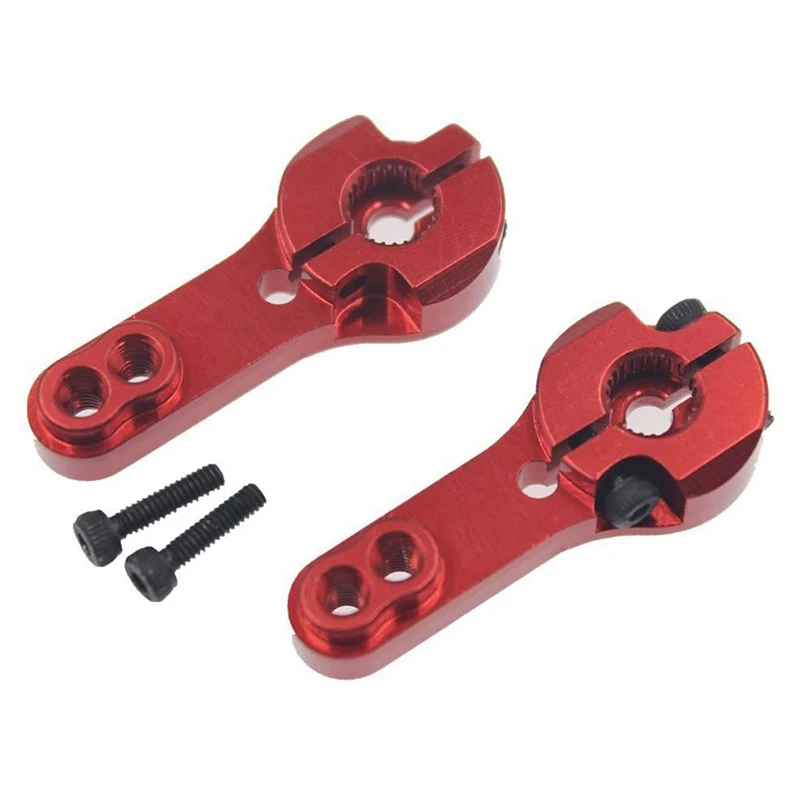 10 PCS 25T Aluminum Servo Horns M3 Threads Metal Steering Arm for RC Car Truck Buggy Airplane-Blue&Red
10 PCS 25T Aluminum Servo Horns M3 Threads Metal Steering Arm for RC Car Truck Buggy Airplane-Blue&Red