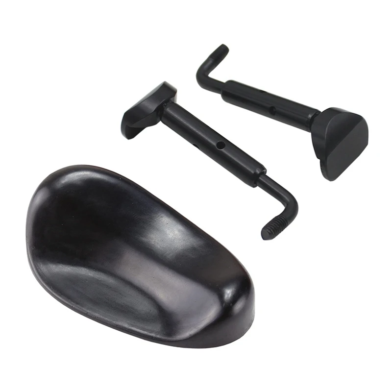 1Pair Of 4/4, 3/4 Size Violin Chinrest Chin Rest Clamp Screw With Violin Shoulder Pad Sweat Pad Violin Chin Pad 4/4-4/3
1Pair Of 4/4, 3/4 Size Violin Chinrest Chin Rest Clamp Screw With Violin Shoulder Pad Sweat Pad Violin Chin Pad 4/4-4/3