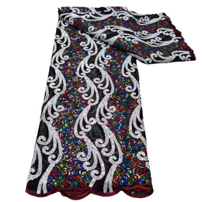 White Sequins Lace Fabrics for Bridal Materials Lace High Quality African Nigerian Mesh Net Lace Sequence Fabric 
White Sequins Lace Fabrics for Bridal Materials Lace High Quality African Nigerian Mesh Net Lace Sequence Fabric