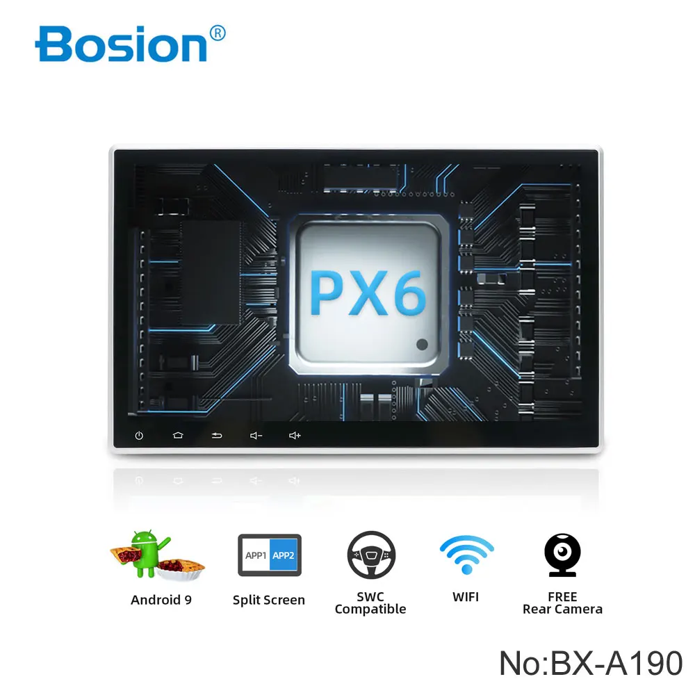 Bosion Android 10. Octa Core 2 Din 10 1 дюймов Автомобильный DVD плеер HD Радио стерео Универсальный