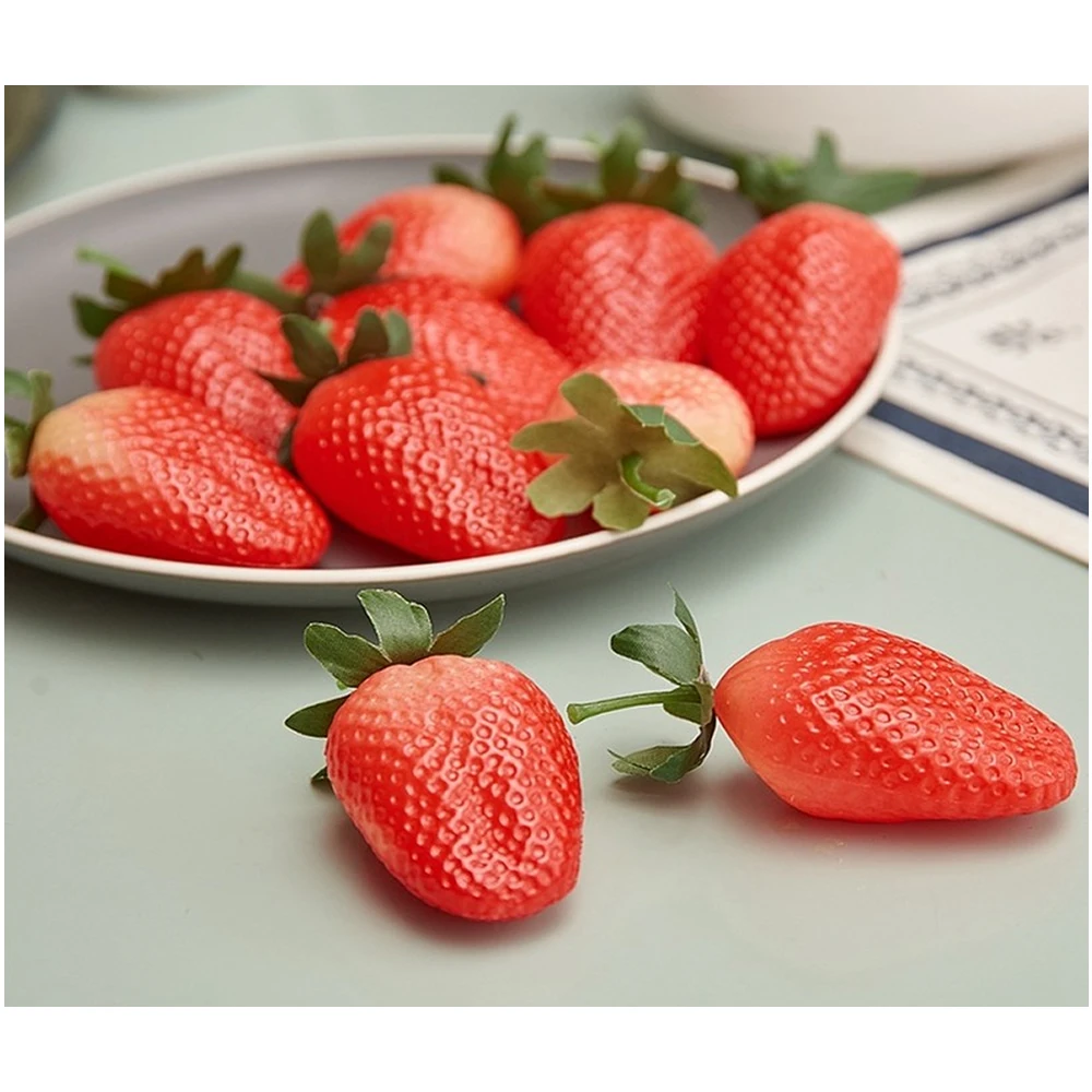 10pcs Artificial Fruit Fake Strawberry Plastic Simulation Strawberry Ornament Craft Photography Props Christmas Home Decor
10pcs Artificial Fruit Fake Strawberry Plastic Simulation Strawberry Ornament Craft Photography Props Christmas Home Decor