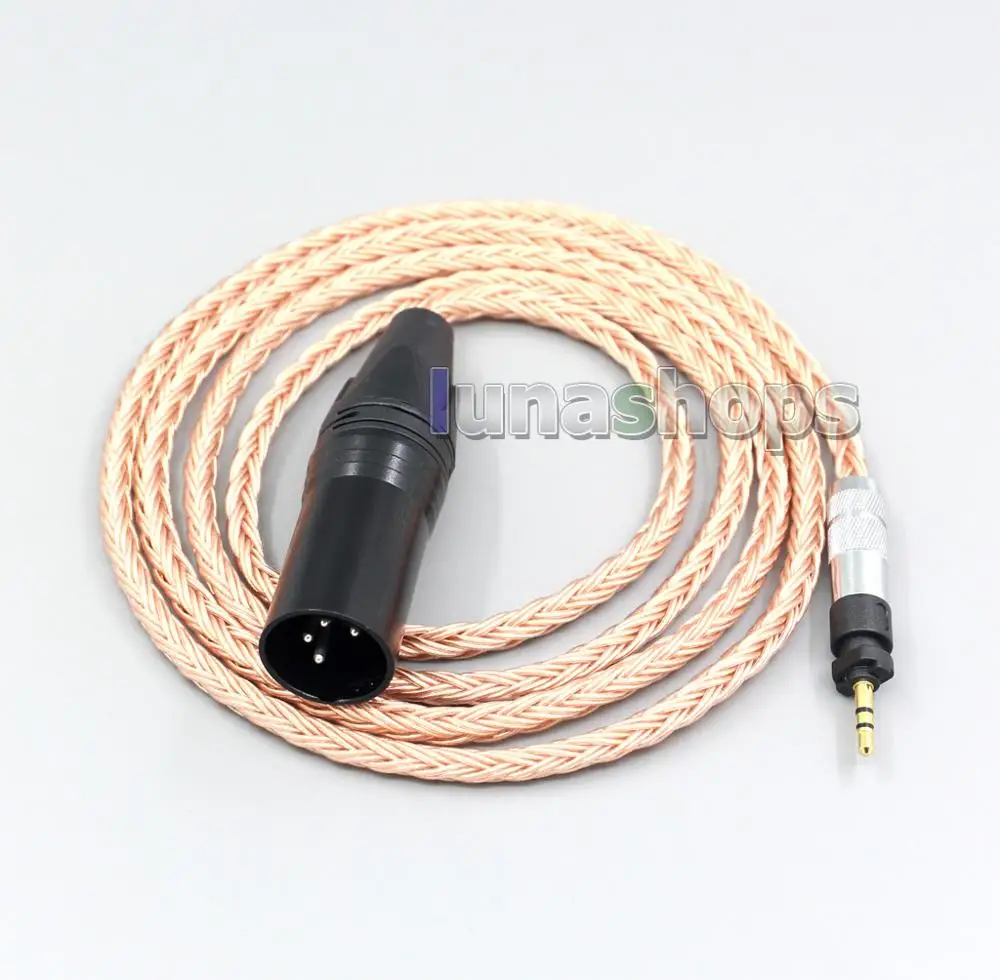 LN006833 XLR 3 4 Pole 6.5mm 16 Core 99% 7N OCC Earphone Cable For Shure SRH840 SRH940 SRH440 SRH750DJ Philips SHP9000 SHP8900
LN006833 XLR 3 4 Pole 6.5mm 16 Core 99% 7N OCC Earphone Cable For Shure SRH840 SRH940 SRH440 SRH750DJ Philips SHP9000 SHP8900