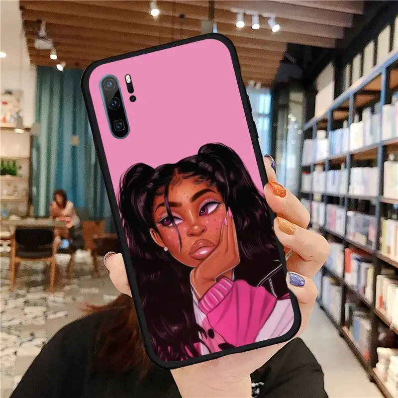 Make Money Black Head girl Phone Case For Huawei honor Mate P 9 10 20 30 40 Pro 10i 7 8 a x Lite nova 5t Soft silicone funda 
Make Money Black Head girl Phone Case For Huawei honor Mate P 9 10 20 30 40 Pro 10i 7 8 a x Lite nova 5t Soft silicone funda