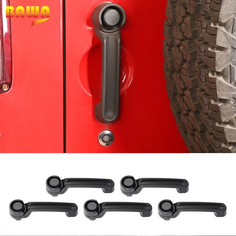 Внешние дверные ручки BAWA для Jeep Wrangler JK 2007-2017 ABS, боковая дверная ручка, декоративная крышка, внешние аксессуары для автомобиля
Внешние дверные ручки BAWA для Jeep Wrangler JK 2007-2017 ABS, боковая дверная ручка, декоративная крышка, внешние аксессуары для автомобиля