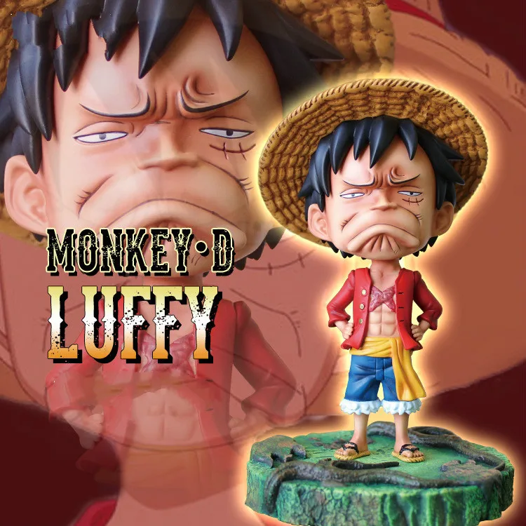 Anime One Pieced Luffy PVC Action Figure Q Version Angry Monkey D Luffy Model Toys Collectible Luffy Figure Toys Kids Gifts
Anime One Pieced Luffy PVC Action Figure Q Version Angry Monkey D Luffy Model Toys Collectible Luffy Figure Toys Kids Gifts