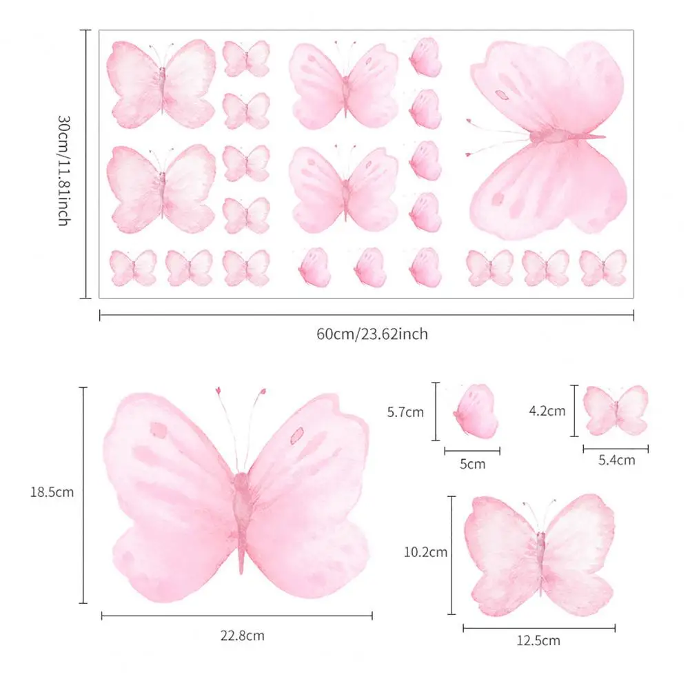 Hot Sales 1 Set Butterfly Shape Sticker Beautiful Decorative DIY Butterfly Wall Sticker Art Decal Home Decor for Kids
Hot Sales 1 Set Butterfly Shape Sticker Beautiful Decorative DIY Butterfly Wall Sticker Art Decal Home Decor for Kids