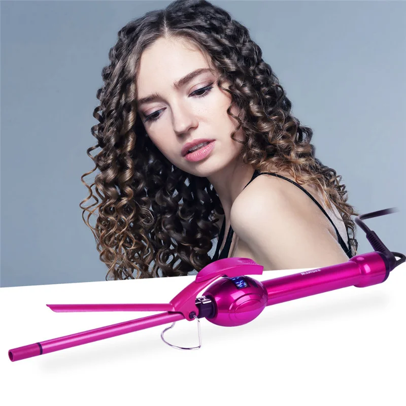 Professional Women Men Ceramic Hair Curling Iron 9mm Deepwave Curling Magic Hair Stick Curlers Rotation Fluffy Curl Wand
Professional Women Men Ceramic Hair Curling Iron 9mm Deepwave Curling Magic Hair Stick Curlers Rotation Fluffy Curl Wand