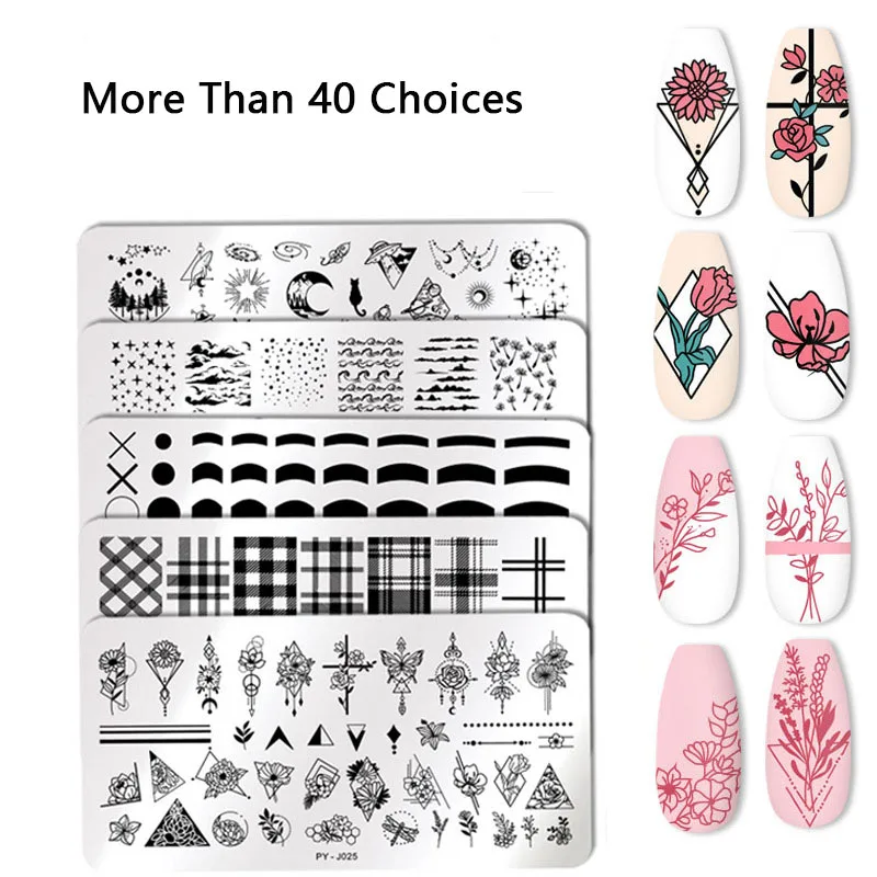 Stamp for Nail Stamping Plates Stamp for Manicure Stamper Nail Art Mold Stamping Plate for Nails Stamps for Nails Tools Beauty
Stamp for Nail Stamping Plates Stamp for Manicure Stamper Nail Art Mold Stamping Plate for Nails Stamps for Nails Tools Beauty