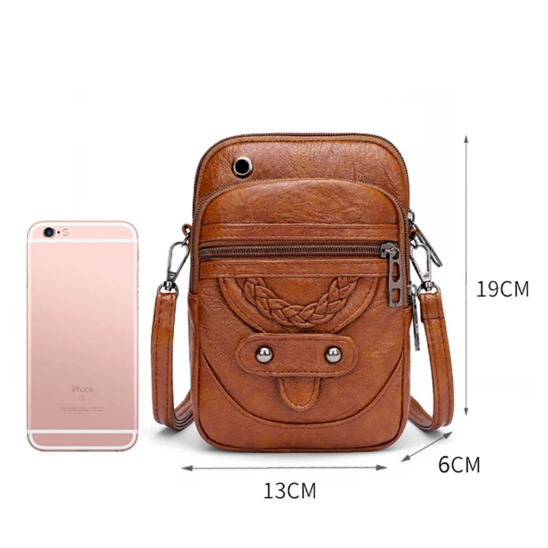 Multi-Functional Soft PU Leather Small Shoulder Bag For Women Vintage Crossbody Bag Cash Purse Cell phone Bag
Multi-Functional Soft PU Leather Small Shoulder Bag For Women Vintage Crossbody Bag Cash Purse Cell phone Bag